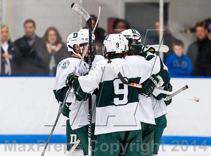 Thumbnail 3 in Deerfield Academy vs Kimball Union Academy (Flood-Marr Tournament) photogallery.
