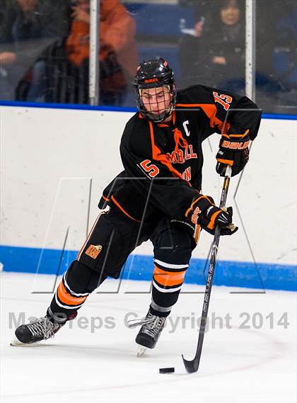 Thumbnail 2 in Deerfield Academy vs Kimball Union Academy (Flood-Marr Tournament) photogallery.
