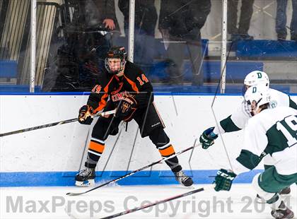 Thumbnail 2 in Deerfield Academy vs Kimball Union Academy (Flood-Marr Tournament) photogallery.