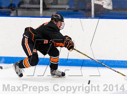 Thumbnail 3 in Deerfield Academy vs Kimball Union Academy (Flood-Marr Tournament) photogallery.