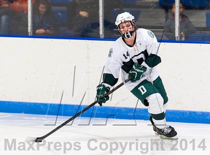 Thumbnail 2 in Deerfield Academy vs Kimball Union Academy (Flood-Marr Tournament) photogallery.