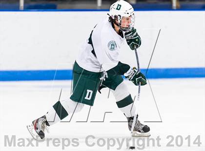 Thumbnail 2 in Deerfield Academy vs Kimball Union Academy (Flood-Marr Tournament) photogallery.