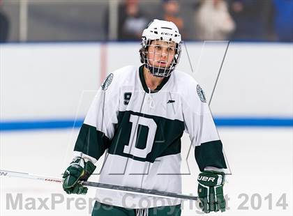 Thumbnail 2 in Deerfield Academy vs Kimball Union Academy (Flood-Marr Tournament) photogallery.