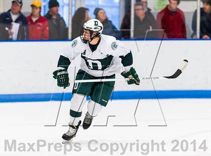 Thumbnail 1 in Deerfield Academy vs Kimball Union Academy (Flood-Marr Tournament) photogallery.