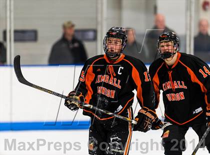 Thumbnail 2 in Deerfield Academy vs Kimball Union Academy (Flood-Marr Tournament) photogallery.