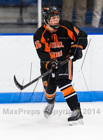 Thumbnail 3 in Deerfield Academy vs Kimball Union Academy (Flood-Marr Tournament) photogallery.