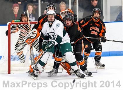 Thumbnail 2 in Deerfield Academy vs Kimball Union Academy (Flood-Marr Tournament) photogallery.