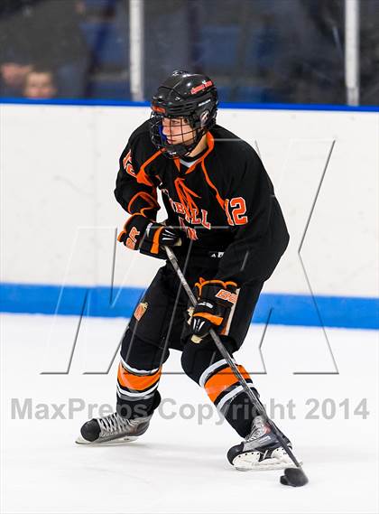 Thumbnail 3 in Deerfield Academy vs Kimball Union Academy (Flood-Marr Tournament) photogallery.