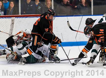 Thumbnail 3 in Deerfield Academy vs Kimball Union Academy (Flood-Marr Tournament) photogallery.
