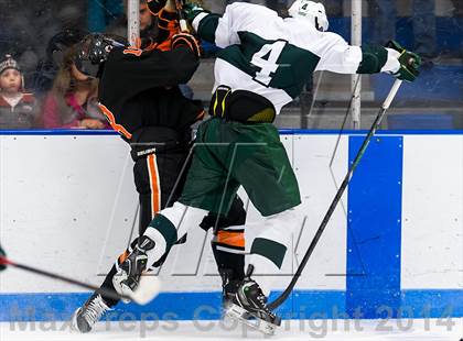 Thumbnail 3 in Deerfield Academy vs Kimball Union Academy (Flood-Marr Tournament) photogallery.