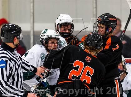Thumbnail 3 in Deerfield Academy vs Kimball Union Academy (Flood-Marr Tournament) photogallery.