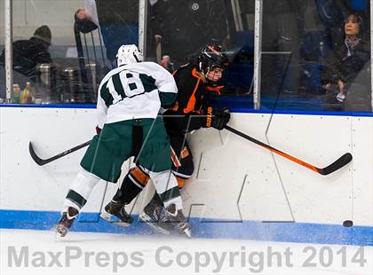 Thumbnail 3 in Deerfield Academy vs Kimball Union Academy (Flood-Marr Tournament) photogallery.
