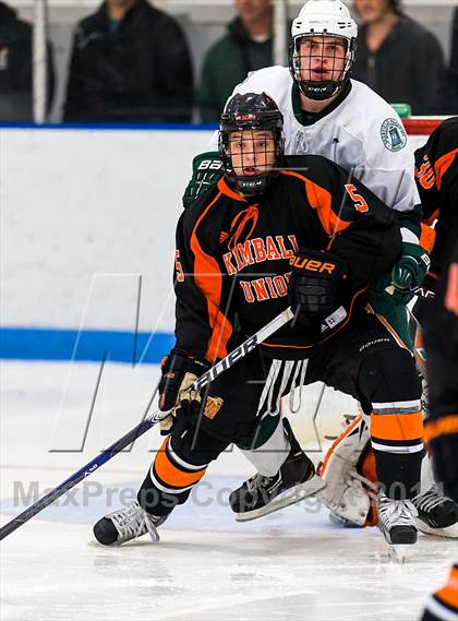 Thumbnail 1 in Deerfield Academy vs Kimball Union Academy (Flood-Marr Tournament) photogallery.