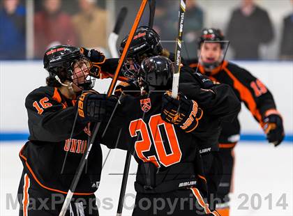 Thumbnail 1 in Deerfield Academy vs Kimball Union Academy (Flood-Marr Tournament) photogallery.