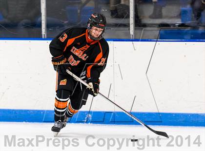 Thumbnail 2 in Deerfield Academy vs Kimball Union Academy (Flood-Marr Tournament) photogallery.