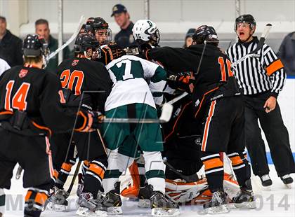 Thumbnail 1 in Deerfield Academy vs Kimball Union Academy (Flood-Marr Tournament) photogallery.