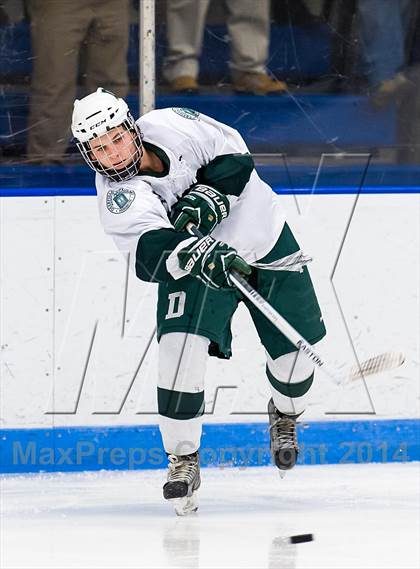 Thumbnail 3 in Deerfield Academy vs Kimball Union Academy (Flood-Marr Tournament) photogallery.