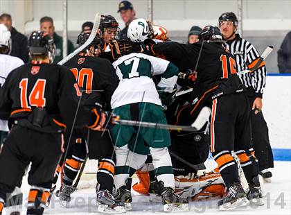 Thumbnail 3 in Deerfield Academy vs Kimball Union Academy (Flood-Marr Tournament) photogallery.