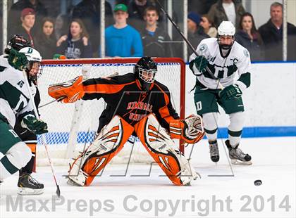 Thumbnail 2 in Deerfield Academy vs Kimball Union Academy (Flood-Marr Tournament) photogallery.