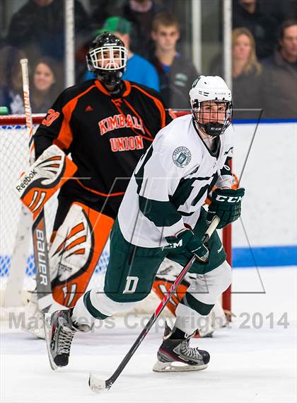 Thumbnail 1 in Deerfield Academy vs Kimball Union Academy (Flood-Marr Tournament) photogallery.