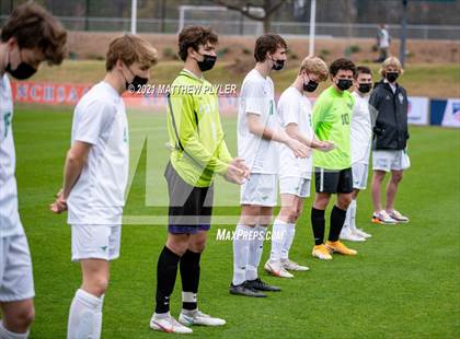 Thumbnail 3 in Myers Park vs. Cardinal Gibbons (2 of 2 - NCHSAA 4A Final - Team Photos, Awards, Pre-Game, and Post-Game) photogallery.