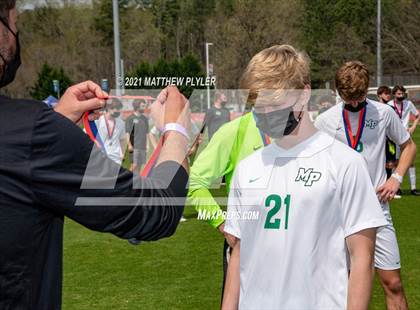 Thumbnail 3 in Myers Park vs. Cardinal Gibbons (2 of 2 - NCHSAA 4A Final - Team Photos, Awards, Pre-Game, and Post-Game) photogallery.