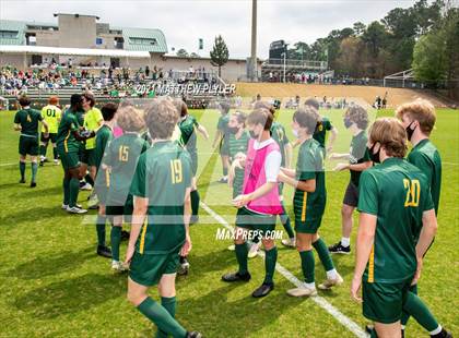 Thumbnail 3 in Myers Park vs. Cardinal Gibbons (2 of 2 - NCHSAA 4A Final - Team Photos, Awards, Pre-Game, and Post-Game) photogallery.
