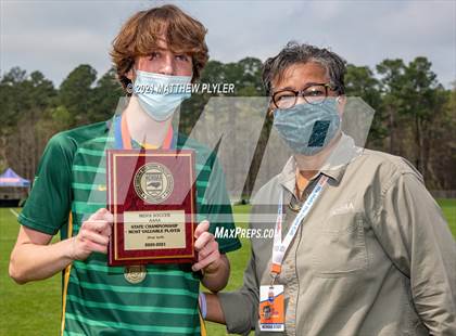 Thumbnail 1 in Myers Park vs. Cardinal Gibbons (2 of 2 - NCHSAA 4A Final - Team Photos, Awards, Pre-Game, and Post-Game) photogallery.
