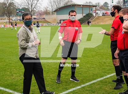 Thumbnail 2 in Myers Park vs. Cardinal Gibbons (2 of 2 - NCHSAA 4A Final - Team Photos, Awards, Pre-Game, and Post-Game) photogallery.