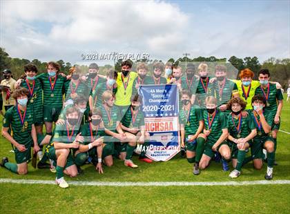 Thumbnail 3 in Myers Park vs. Cardinal Gibbons (2 of 2 - NCHSAA 4A Final - Team Photos, Awards, Pre-Game, and Post-Game) photogallery.
