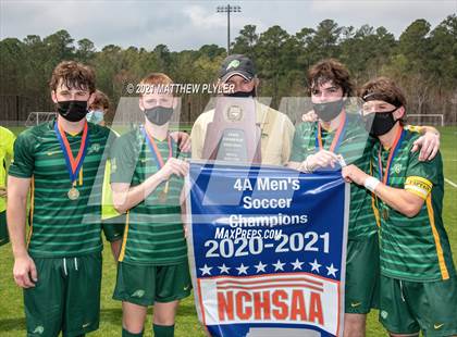 Thumbnail 1 in Myers Park vs. Cardinal Gibbons (2 of 2 - NCHSAA 4A Final - Team Photos, Awards, Pre-Game, and Post-Game) photogallery.