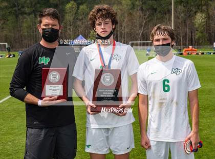 Thumbnail 3 in Myers Park vs. Cardinal Gibbons (2 of 2 - NCHSAA 4A Final - Team Photos, Awards, Pre-Game, and Post-Game) photogallery.