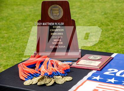 Thumbnail 2 in Myers Park vs. Cardinal Gibbons (2 of 2 - NCHSAA 4A Final - Team Photos, Awards, Pre-Game, and Post-Game) photogallery.
