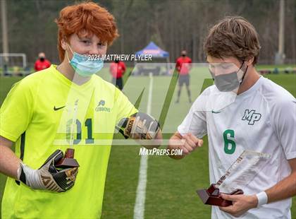Thumbnail 3 in Myers Park vs. Cardinal Gibbons (2 of 2 - NCHSAA 4A Final - Team Photos, Awards, Pre-Game, and Post-Game) photogallery.