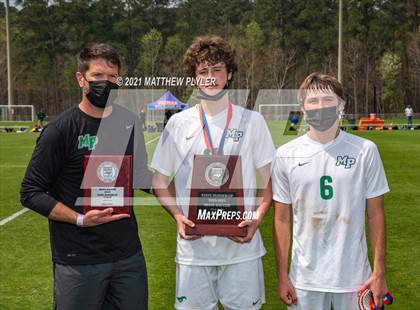 Thumbnail 1 in Myers Park vs. Cardinal Gibbons (2 of 2 - NCHSAA 4A Final - Team Photos, Awards, Pre-Game, and Post-Game) photogallery.