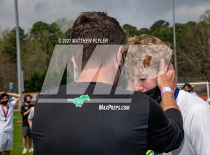 Thumbnail 1 in Myers Park vs. Cardinal Gibbons (2 of 2 - NCHSAA 4A Final - Team Photos, Awards, Pre-Game, and Post-Game) photogallery.