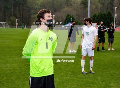 Thumbnail 3 in Myers Park vs. Cardinal Gibbons (2 of 2 - NCHSAA 4A Final - Team Photos, Awards, Pre-Game, and Post-Game) photogallery.