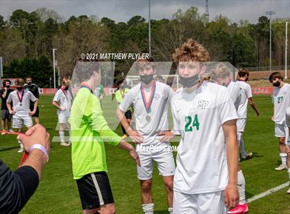 Thumbnail 2 in Myers Park vs. Cardinal Gibbons (2 of 2 - NCHSAA 4A Final - Team Photos, Awards, Pre-Game, and Post-Game) photogallery.