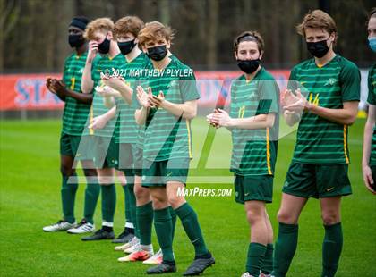 Thumbnail 3 in Myers Park vs. Cardinal Gibbons (2 of 2 - NCHSAA 4A Final - Team Photos, Awards, Pre-Game, and Post-Game) photogallery.