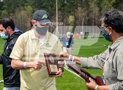 Thumbnail 1 in Myers Park vs. Cardinal Gibbons (2 of 2 - NCHSAA 4A Final - Team Photos, Awards, Pre-Game, and Post-Game) photogallery.