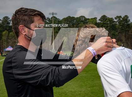 Thumbnail 1 in Myers Park vs. Cardinal Gibbons (2 of 2 - NCHSAA 4A Final - Team Photos, Awards, Pre-Game, and Post-Game) photogallery.