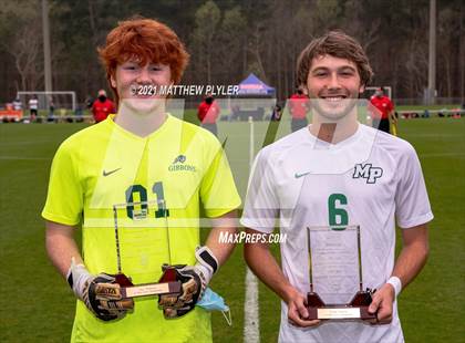 Thumbnail 3 in Myers Park vs. Cardinal Gibbons (2 of 2 - NCHSAA 4A Final - Team Photos, Awards, Pre-Game, and Post-Game) photogallery.