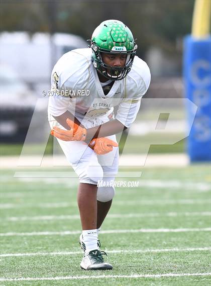 Thumbnail 3 in St. Edward @ Urban Prep-Bronzeville (IHSA Class 4A 1st Round Playoff) photogallery.