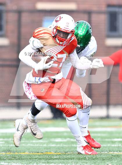 Thumbnail 1 in St. Edward @ Urban Prep-Bronzeville (IHSA Class 4A 1st Round Playoff) photogallery.