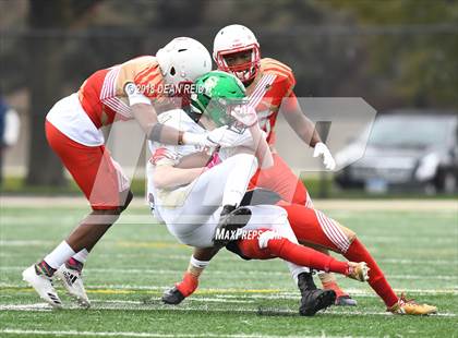 Thumbnail 3 in St. Edward @ Urban Prep-Bronzeville (IHSA Class 4A 1st Round Playoff) photogallery.