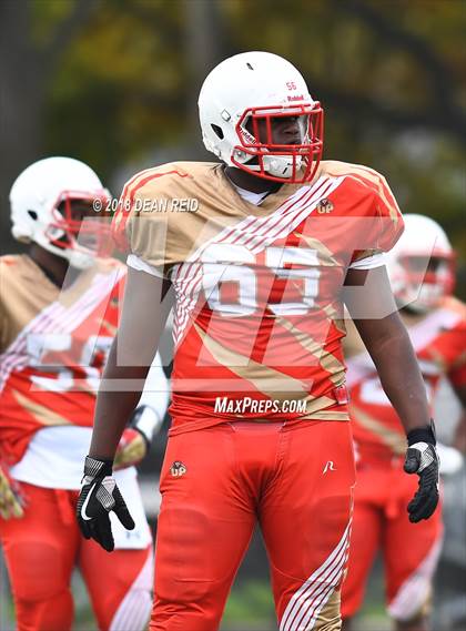 Thumbnail 3 in St. Edward @ Urban Prep-Bronzeville (IHSA Class 4A 1st Round Playoff) photogallery.