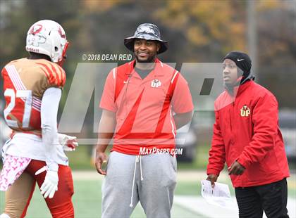Thumbnail 1 in St. Edward @ Urban Prep-Bronzeville (IHSA Class 4A 1st Round Playoff) photogallery.