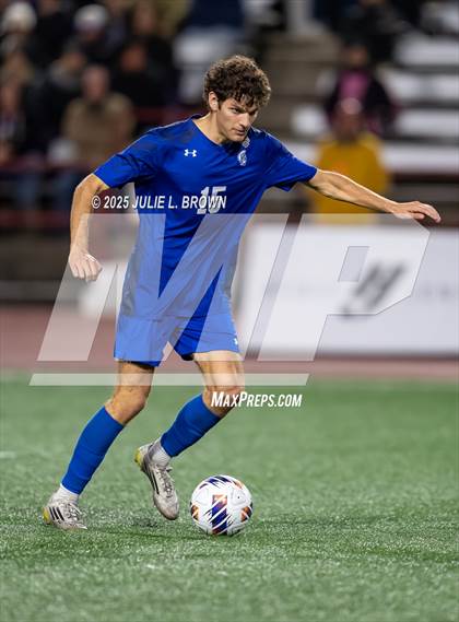 Thumbnail 3 in Guerin Catholic vs. Indianapolis Bishop Chatard (IHSAA 2A State Final) photogallery.