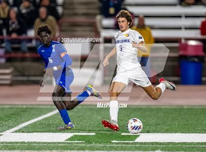 Thumbnail 3 in Guerin Catholic vs. Indianapolis Bishop Chatard (IHSAA 2A State Final) photogallery.