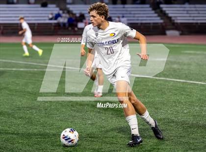 Thumbnail 1 in Guerin Catholic vs. Indianapolis Bishop Chatard (IHSAA 2A State Final) photogallery.